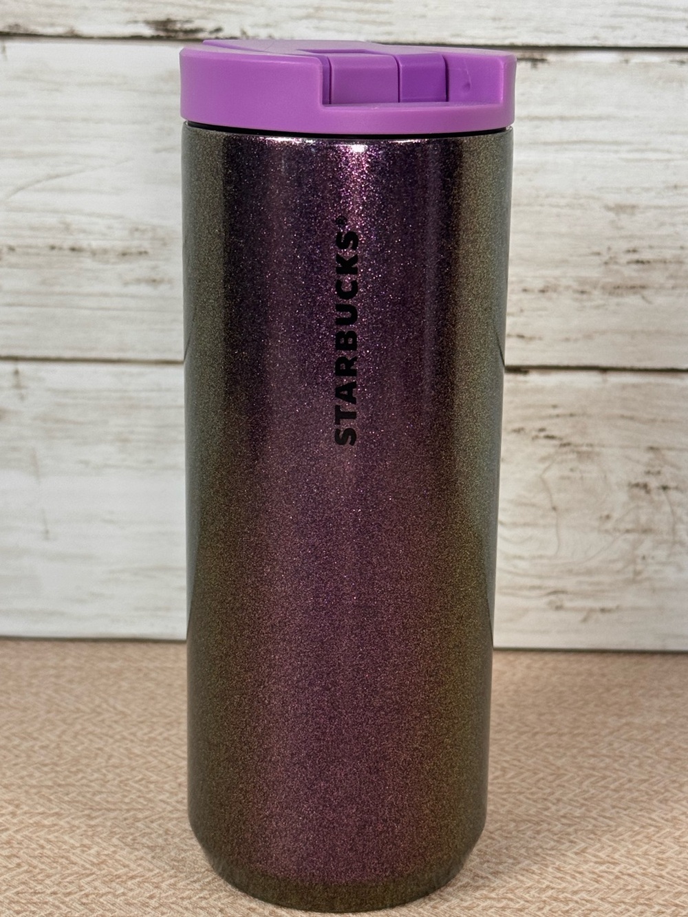 Starbucks | Iridescent Metallic | 11oz Stainless Steel Travel Mug | Purple